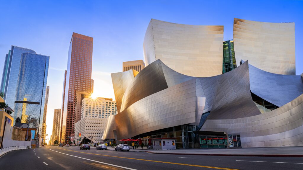 The Walt Disney Concert Hall, Los Angeles, California